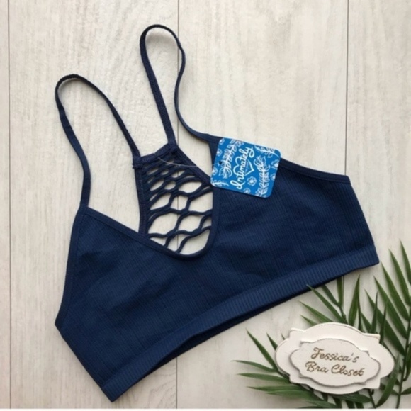 Free People Other - 2/$25❤️FREE PEOPLE Coachella Lattice Racerback Bra